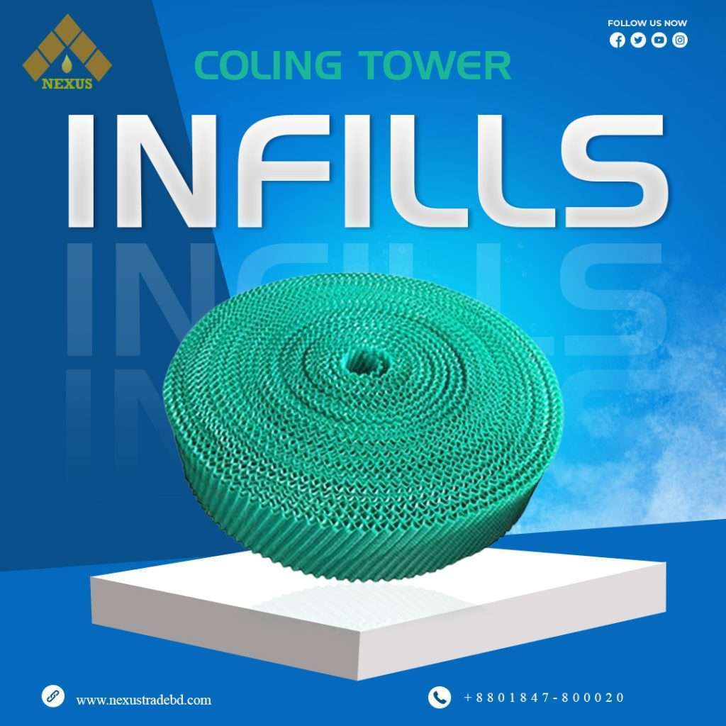 round cooling tower infill