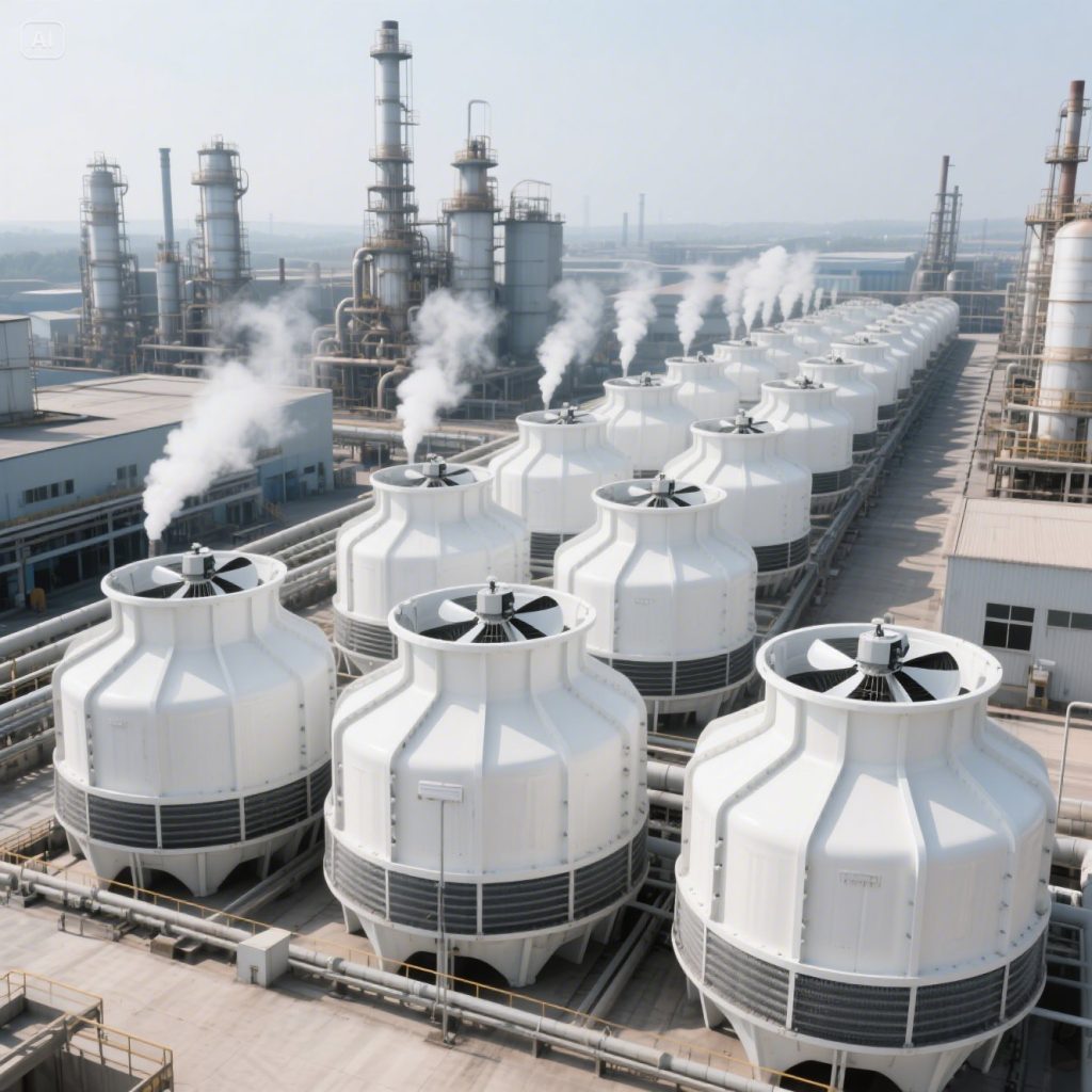 Round type cooling tower in bd.